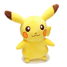 Pikachu plush cartoon doll