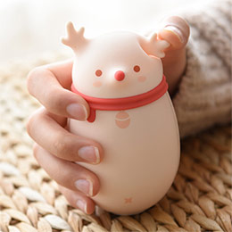 Cute deer hand warmer power bank