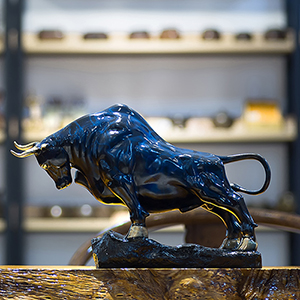 Bronze Bull Ornament