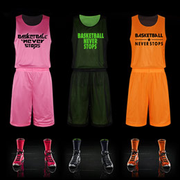 Basketball team uniform customization