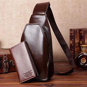 メンズ多機能カードケースバックパック