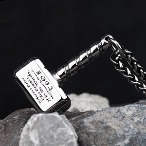 Thor's Hammer Necklace for Men