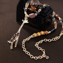 জিরাফ সোয়েটার চেইন দুল