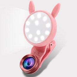 Mobile phone selfie beauty fill light