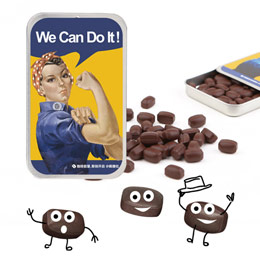 Chewable coffee candy