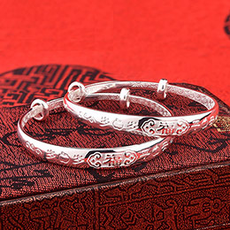Baby sterling silver longevity bracelet