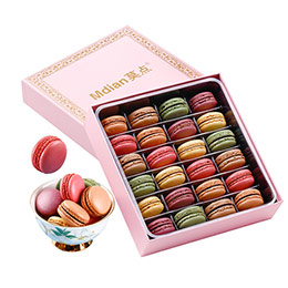 French macarons 24 pieces gift box