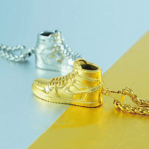 Men's AJ sneaker necklace