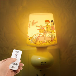 LED remote control smart sleep light