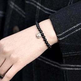 Aegean Black Tourmaline Energy Bracelet