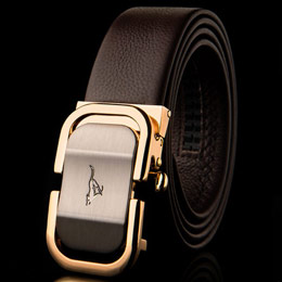 Septwolves metal buckle leather belt
