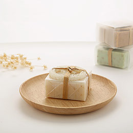 Creative handmade essential oil soap