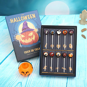 Halloween Starry Sky Lollipop