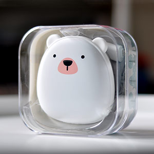 Cute polar bear hand warmer