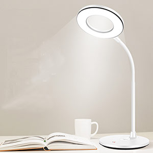 Rechargeable eye protection desk lamp