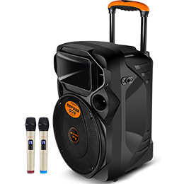 Outdoor square dance pull rod speaker