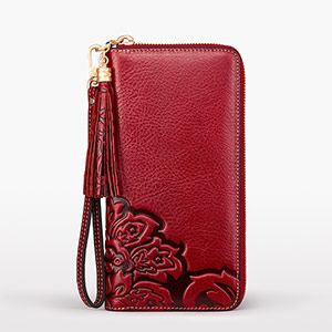 Niceburg Chinese style carved wallet