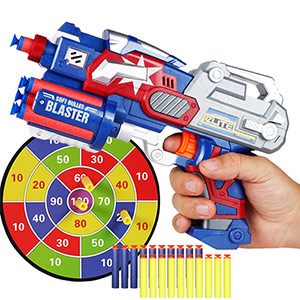 Children's soft bullet toy gun