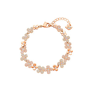 Swarovski bloemenarmband