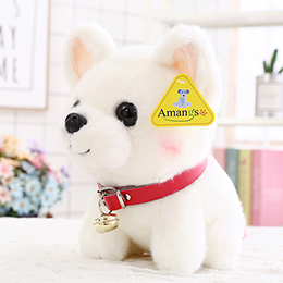Cute Papa Dog Plush Toy