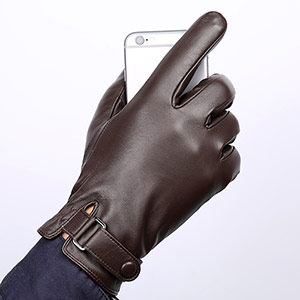 Men's Warm Leather Gloves