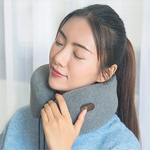 Lefan Cuscino per massaggio cervicale a forma di U
