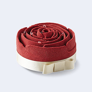 Chocolat aux roses
