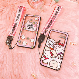 iPhone transparent silicone case