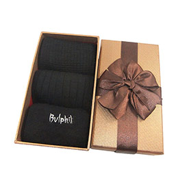 Business Breathable Men's Socks Gift Box