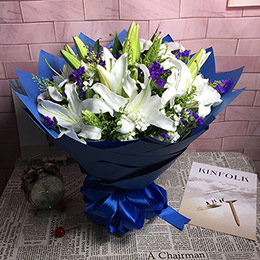 lily bouquet delivery