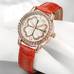 Four Leaf Clover Fortune Watch
