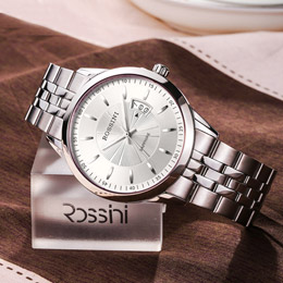 Rossini Men's Stainless Steel Quartz Watch