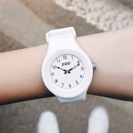 Colorful student waterproof luminous watch