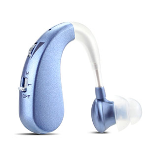 Wireless invisible hearing aid for the elderly