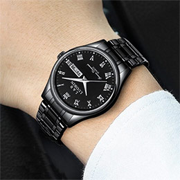 Korean style fashion men's mechanical watch