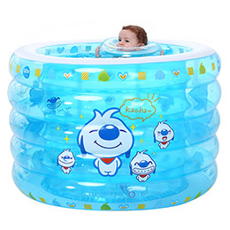 Inflatable baby swimming pool