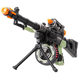 Sound and light submachine gun toy