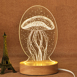 3D LED Night Light