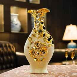 Jingdezhen ceramic European style vase ornaments