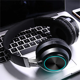 Colorful Lights Wireless Bluetooth Headset