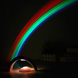 Rainbow Projection Night Light