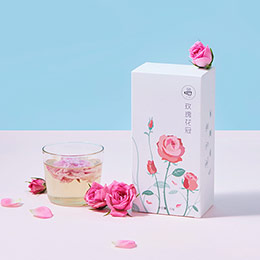Rose tea gift box