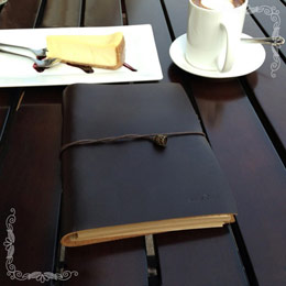 European retro kraft paper notebook