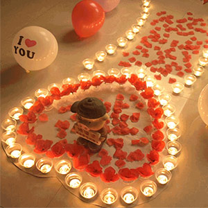 Romantic Courtship Electronic Candle Light