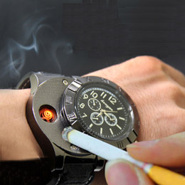 Creative watch lighter