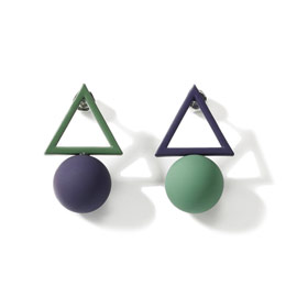 Korean Fashion Triangle Earrings