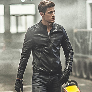 Youth Leather Motorcycle Jacket