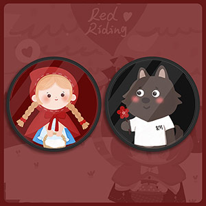 Little Red Riding Hood and Big Bad Wolf Power Bank