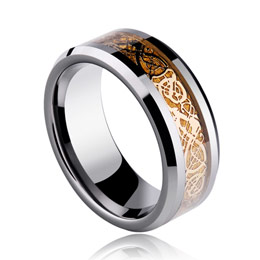 Men's Domineering Dragon Pattern Ring