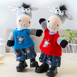 Talking donkey doll